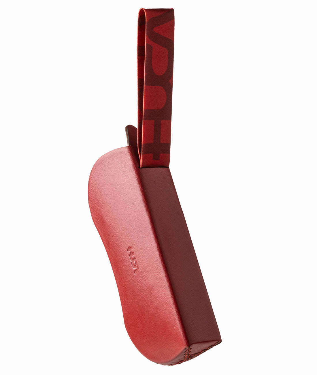 Estuche piel original Rojo para gafas de sol - HUCA caras pequeñas