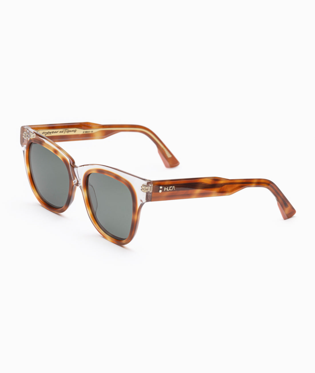 Gafas de sol mujer Havana + transparente - HUCA caras pequeñas