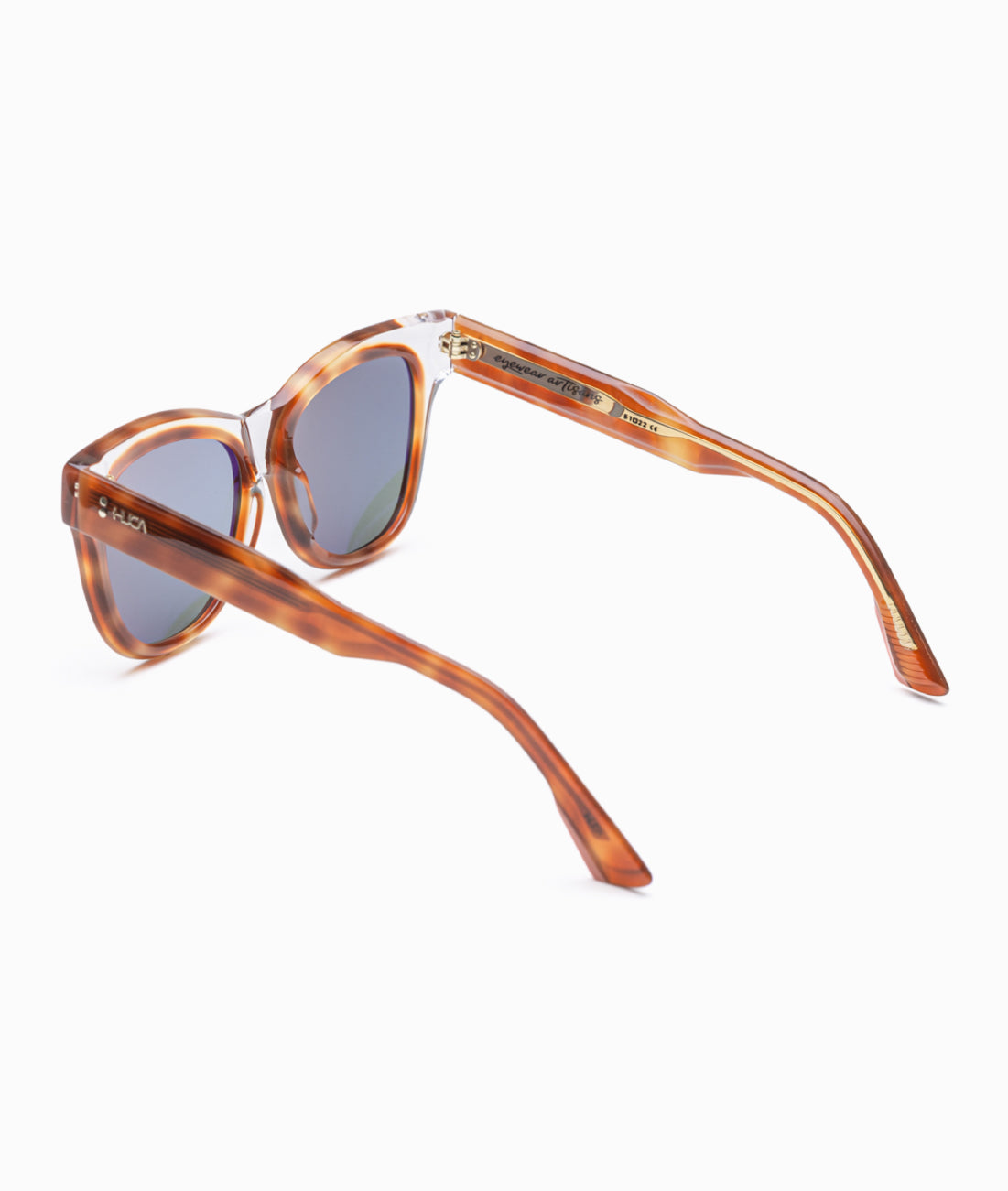 Gafas de sol mujer Havana + transparente - HUCA caras pequeñas