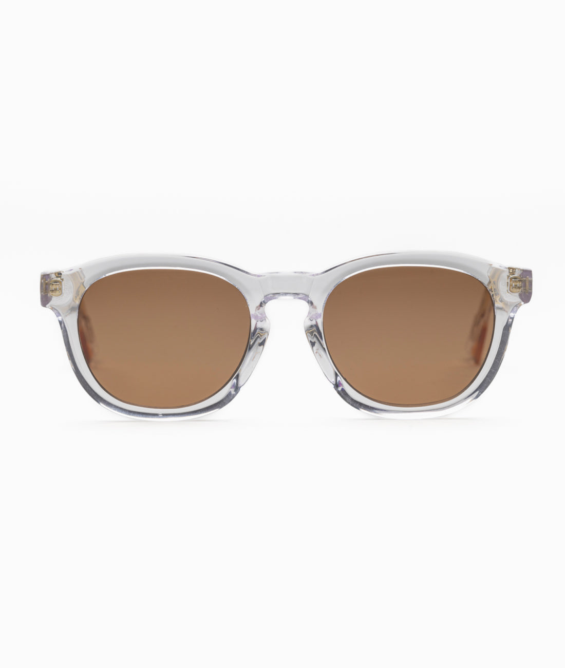 Gafas de sol cara pequeña hombre Transparente redonda - HUCA