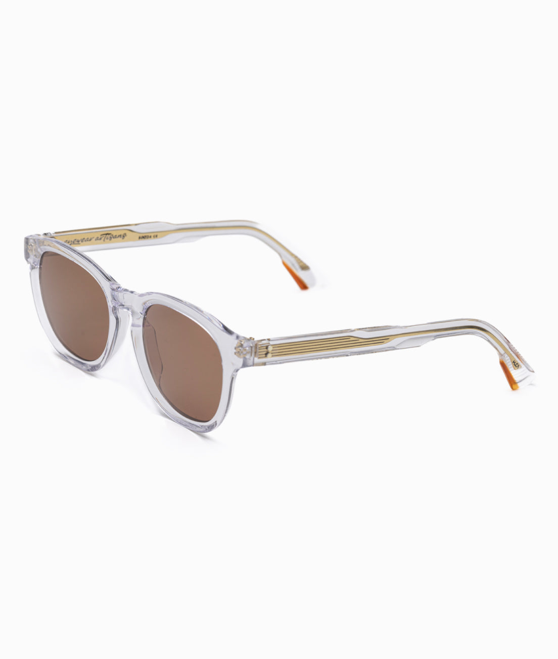 Gafas de sol cara pequeña hombre Transprente redonda - HUCA