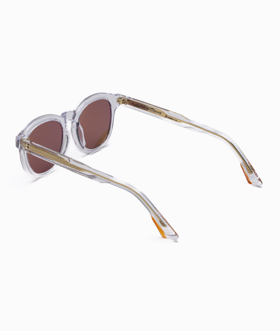 Gafas de sol cara pequeña hombre Transparente redonda - HUCA