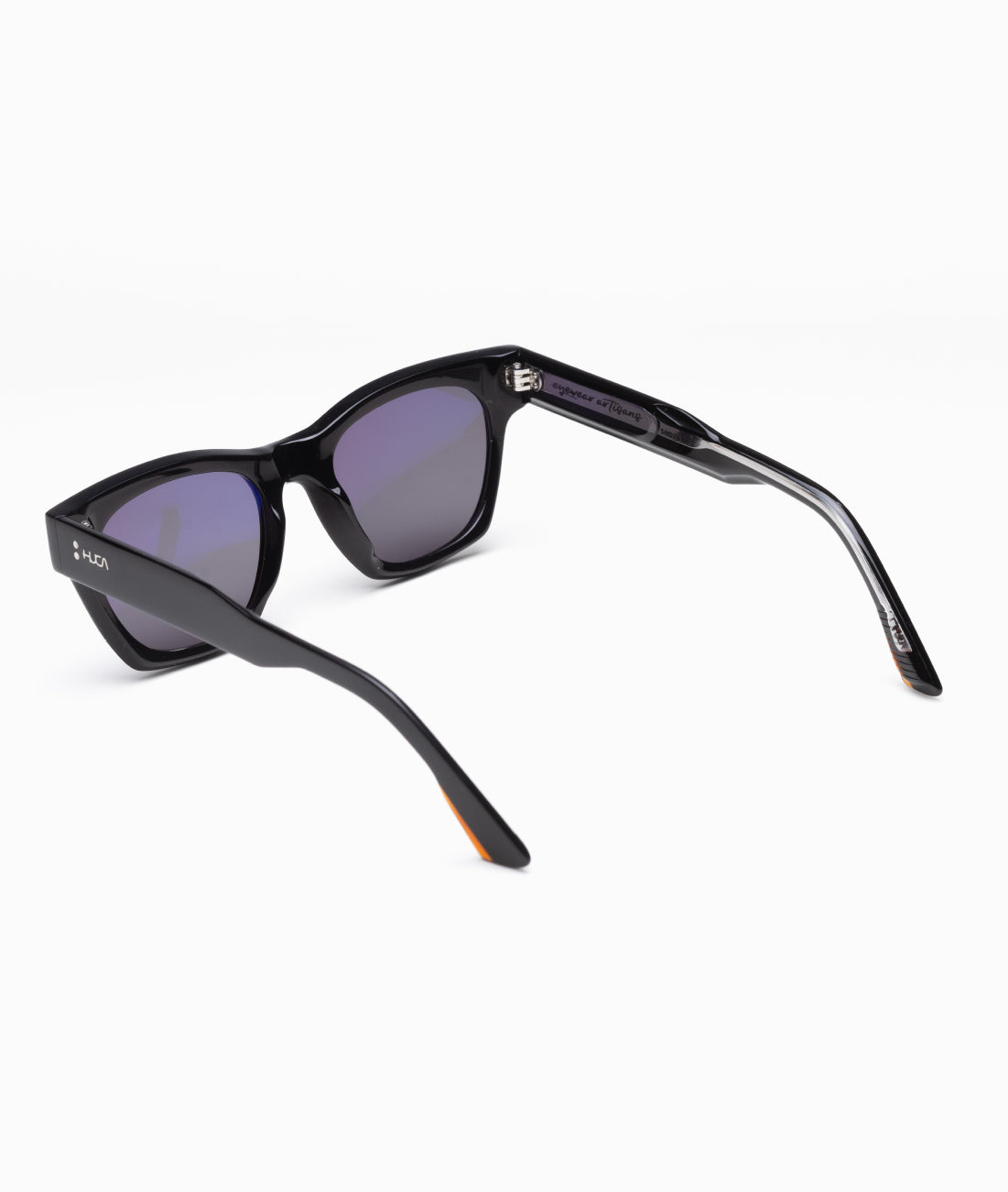 Gafas de sol cara pequeña hombre Negra rectangular - HUCA