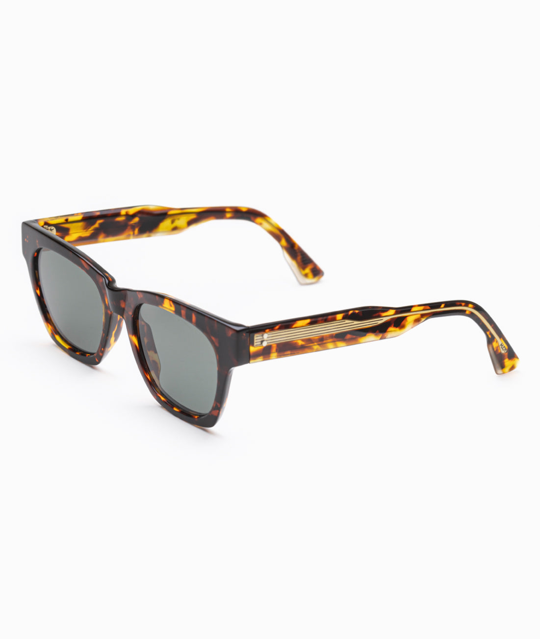 Gafas de sol cara pequeña mujer Havana rectangulares - HUCA
