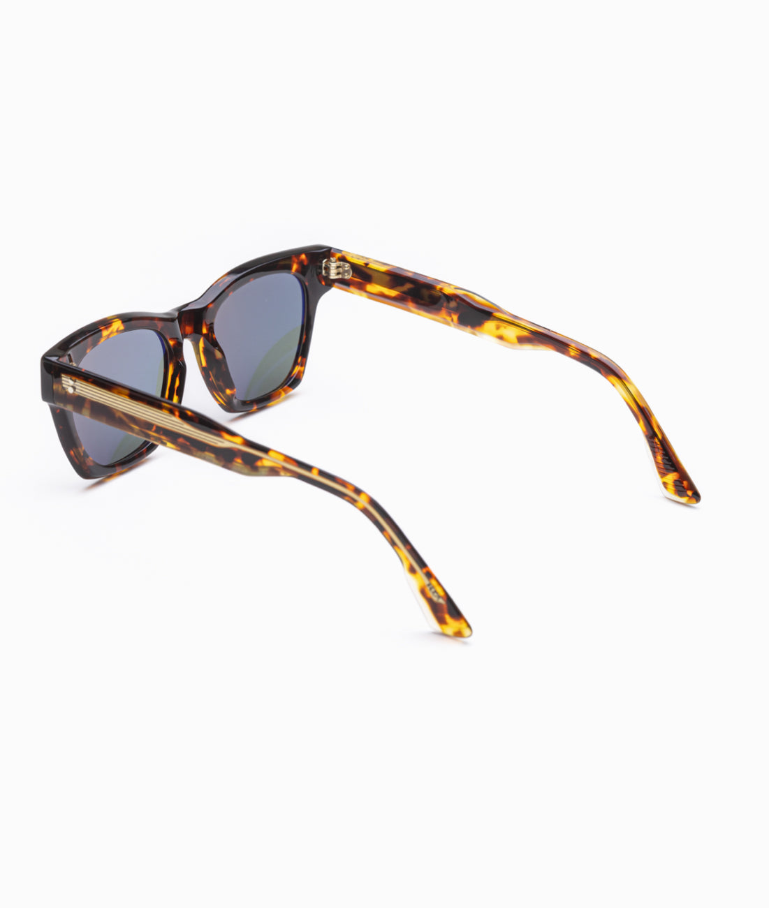 Gafas de sol cara pequeña hombre Havana rectangulares - HUCA