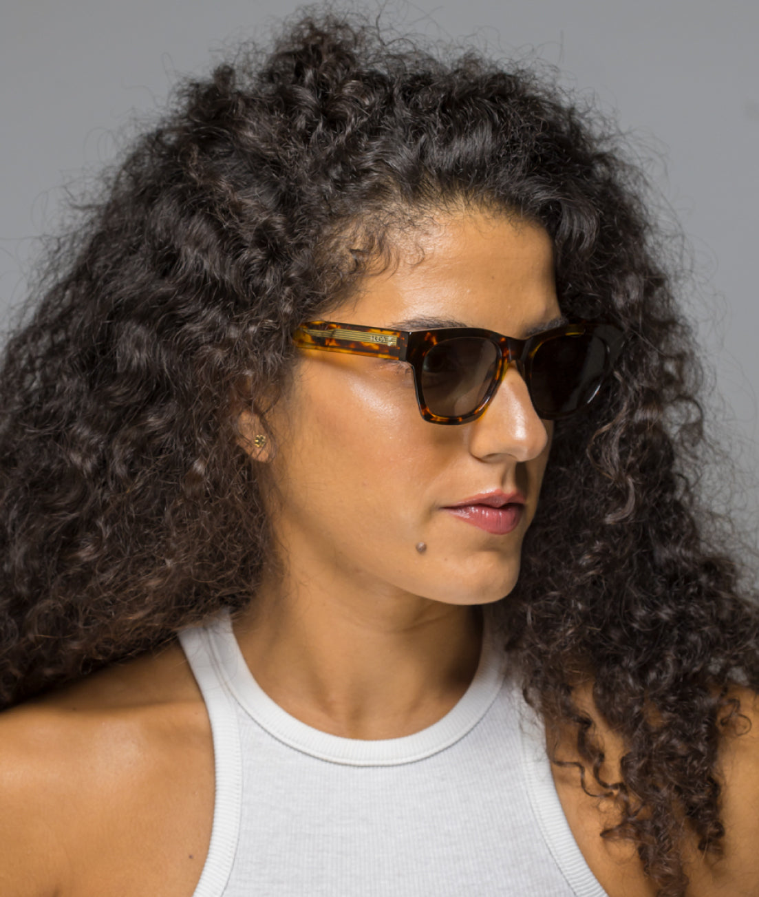 Gafas de sol cara pequeña mujer Havan + dorado - HUCA