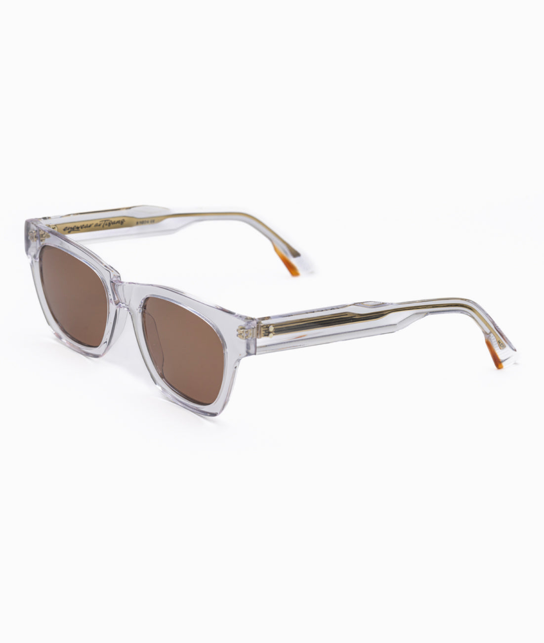 Gafas de sol hombre Transparentes rectangulares - HUCA caras pequeñas