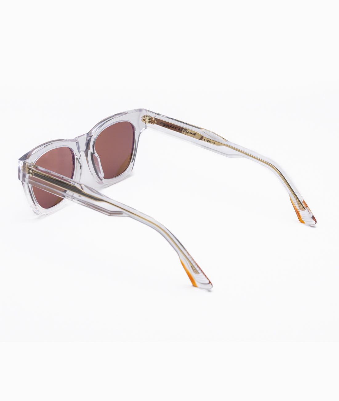 Gafas de sol hombre Transparentes rectangulares - HUCA caras pequeñas