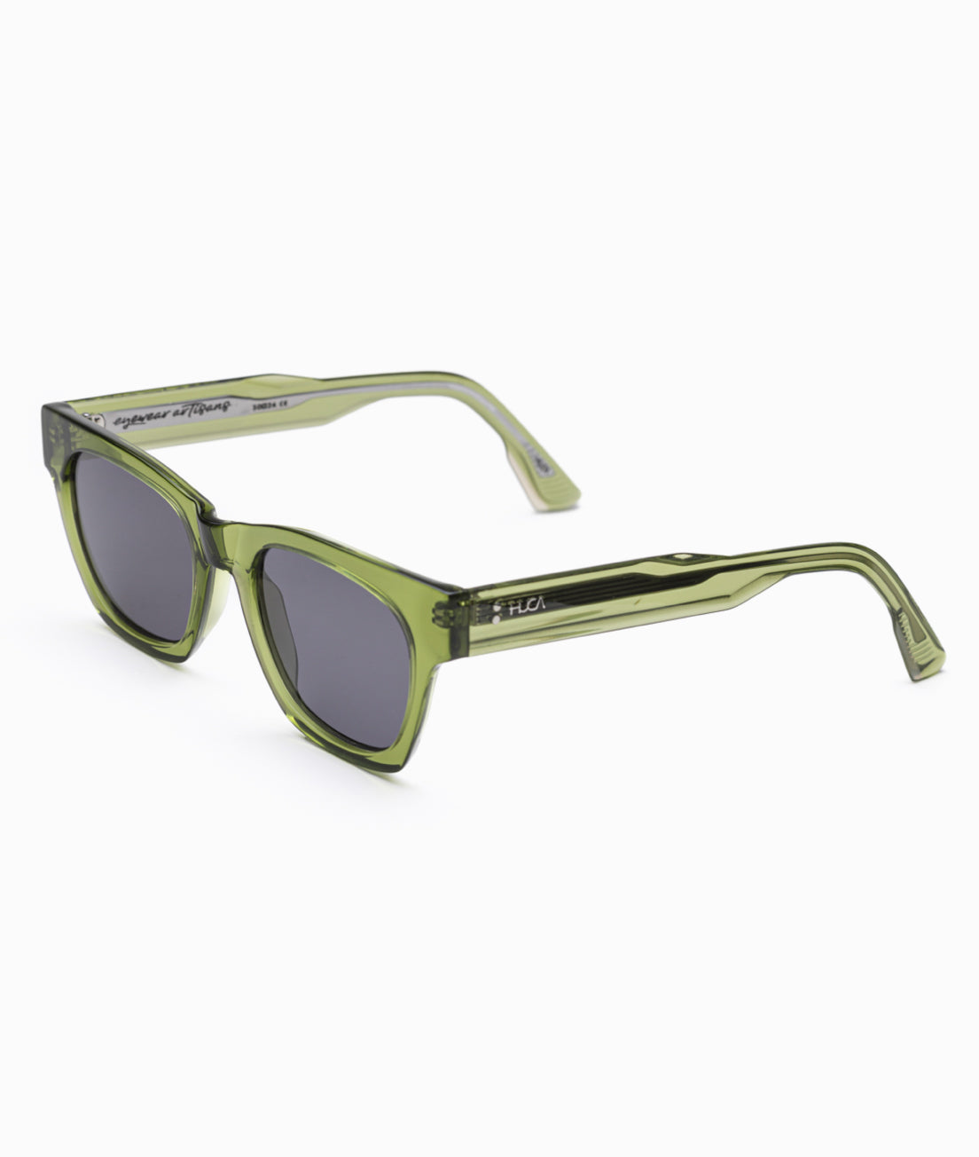 Gafas de sol mujer Verdes rectangulares - HUCA caras pequeñas