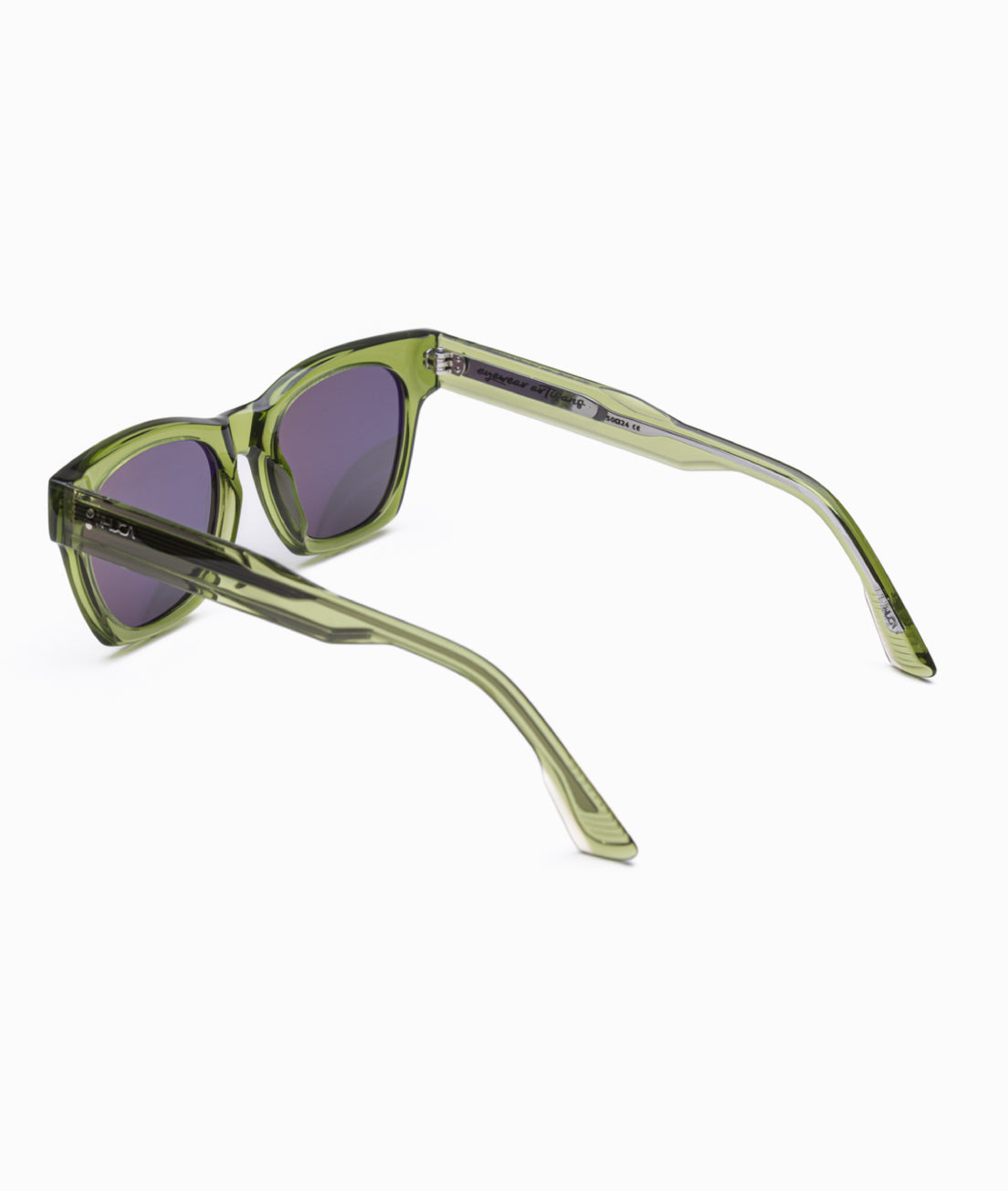 Gafas de sol mujer Verde rectangulares - HUCA caras pequeñas