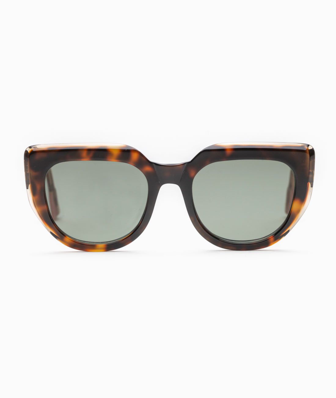 Gafas de sol mujer Havana + Marrón transparente - HUCA caras pequeñas