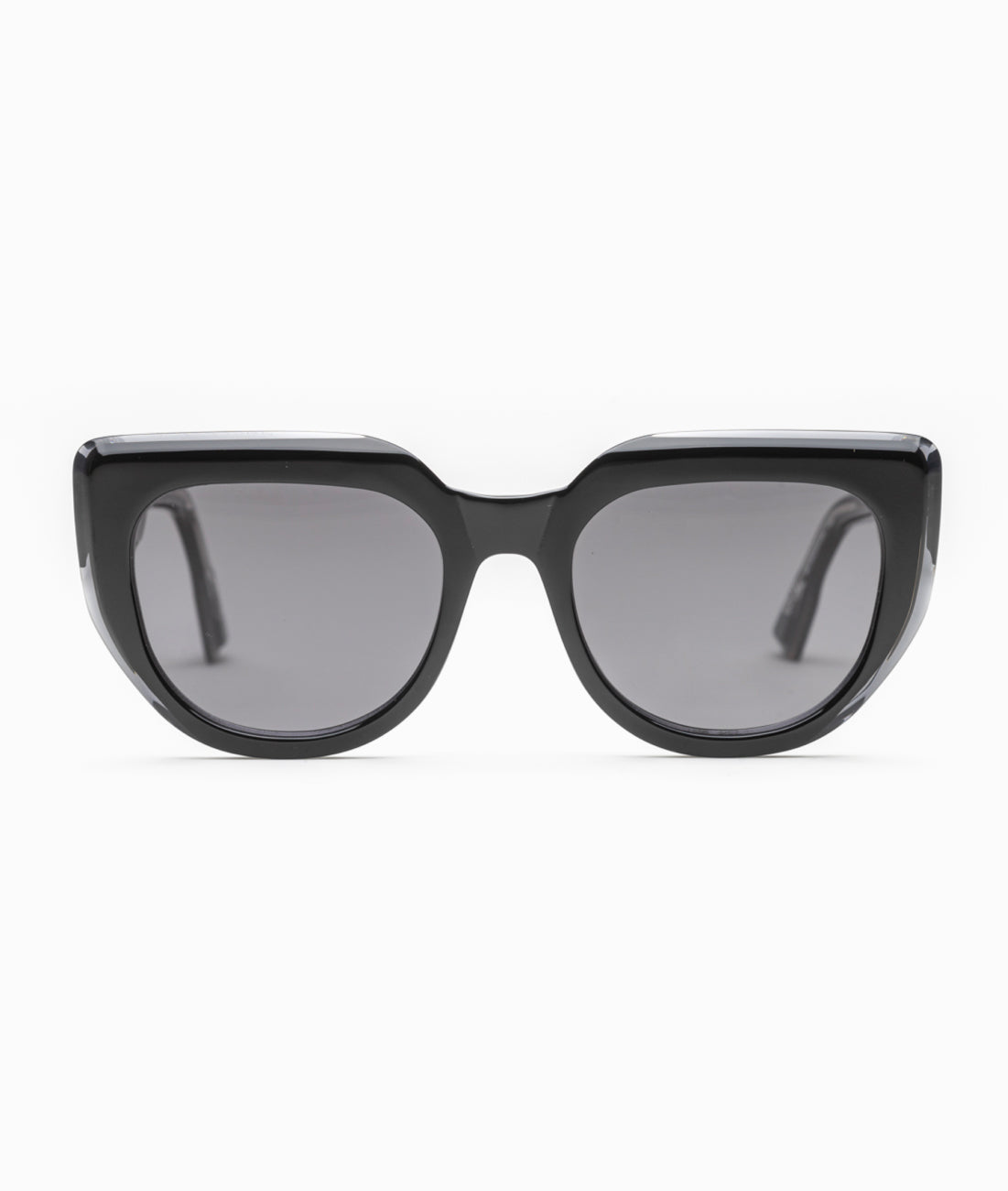 Gafas de sol mujer Negras + Transparente - HUCA caras pequeñas