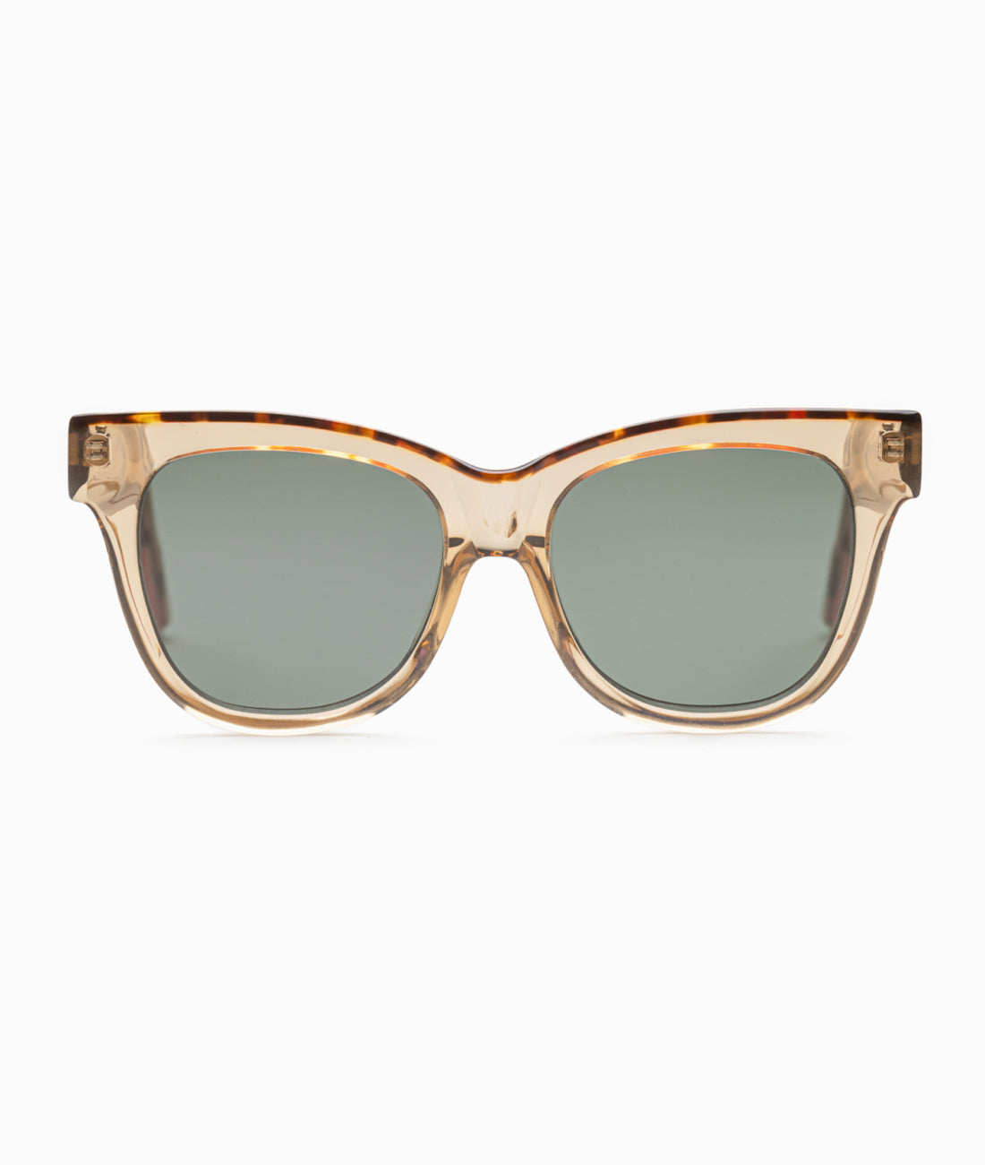 Gafas de sol mujer Marrón transparente - HUCA caras pequeñas