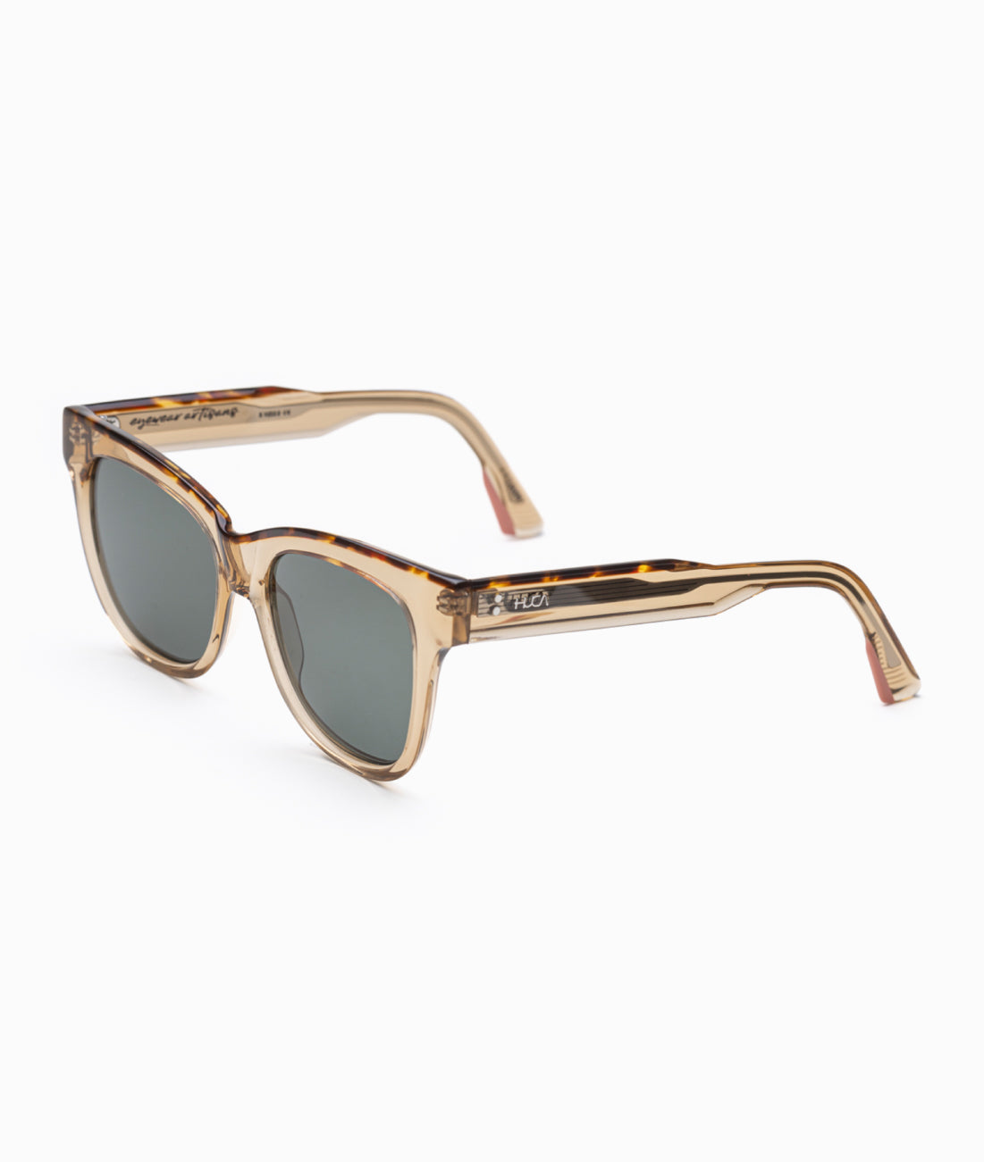 Gafas de sol mujer Marrón transparente - HUCA caras pequeñas
