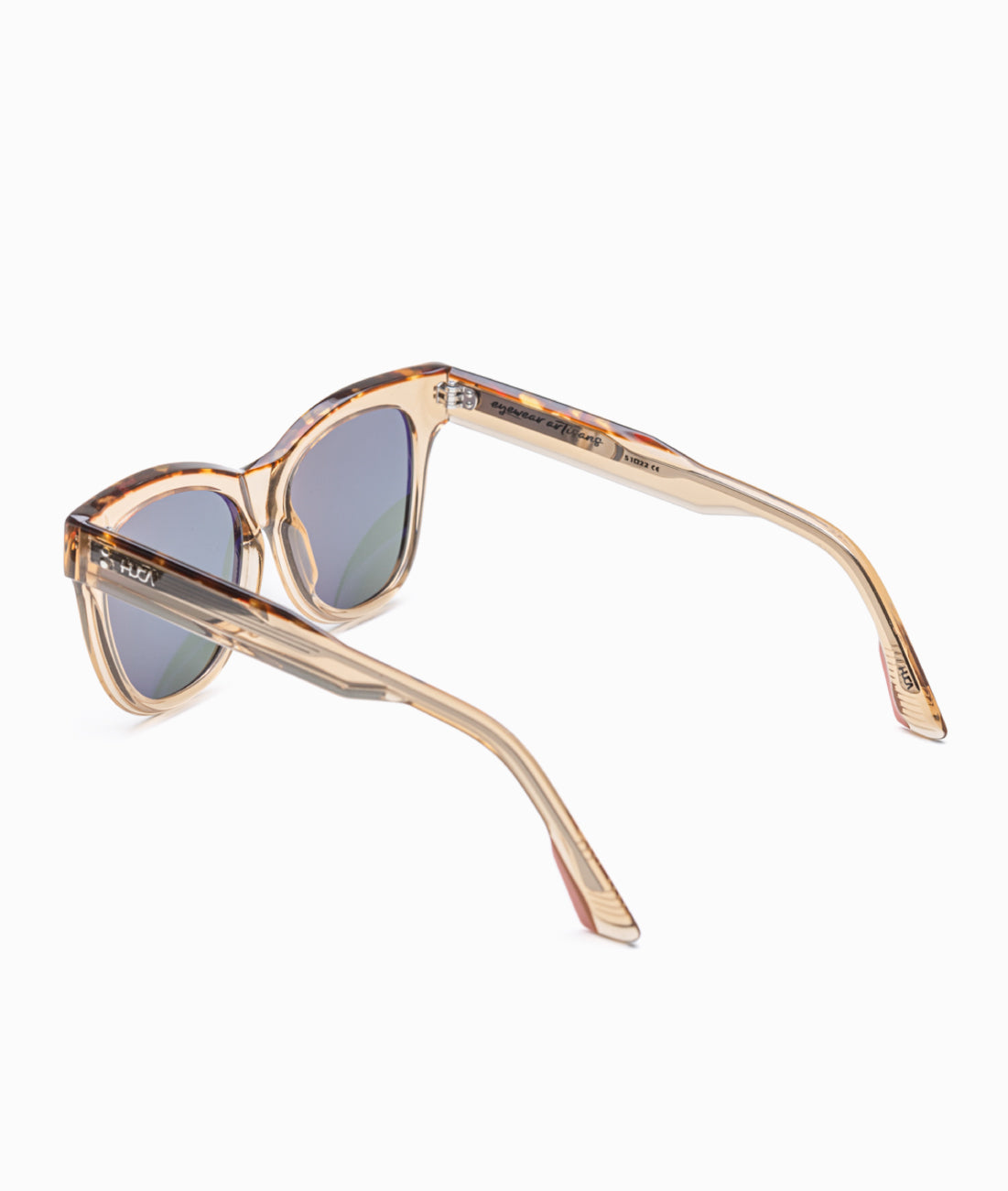Gafas de sol mujer Marrón transparente - HUCA caras pequeñas
