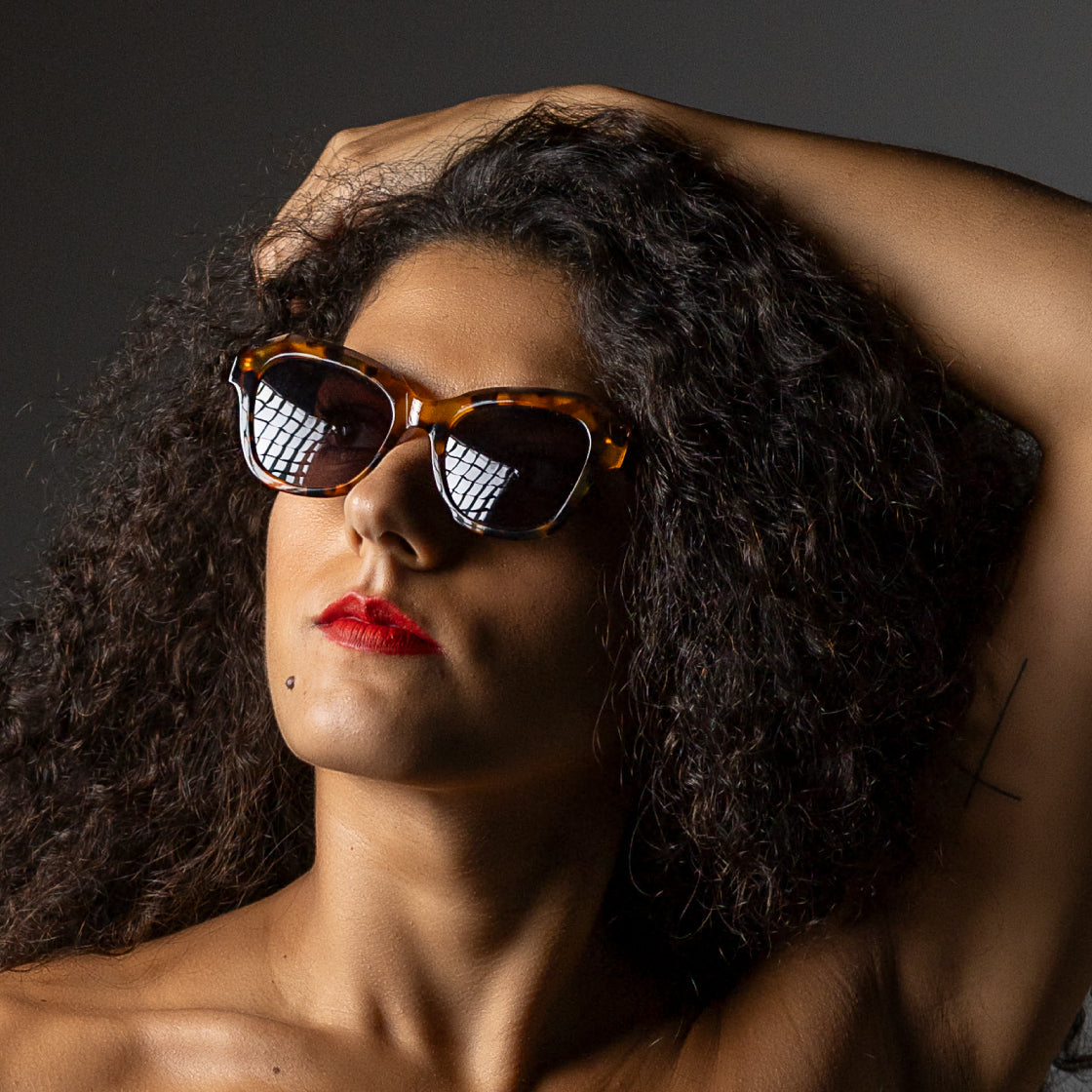 Gafas de sol cara pequeña mujer Havana - HUCA