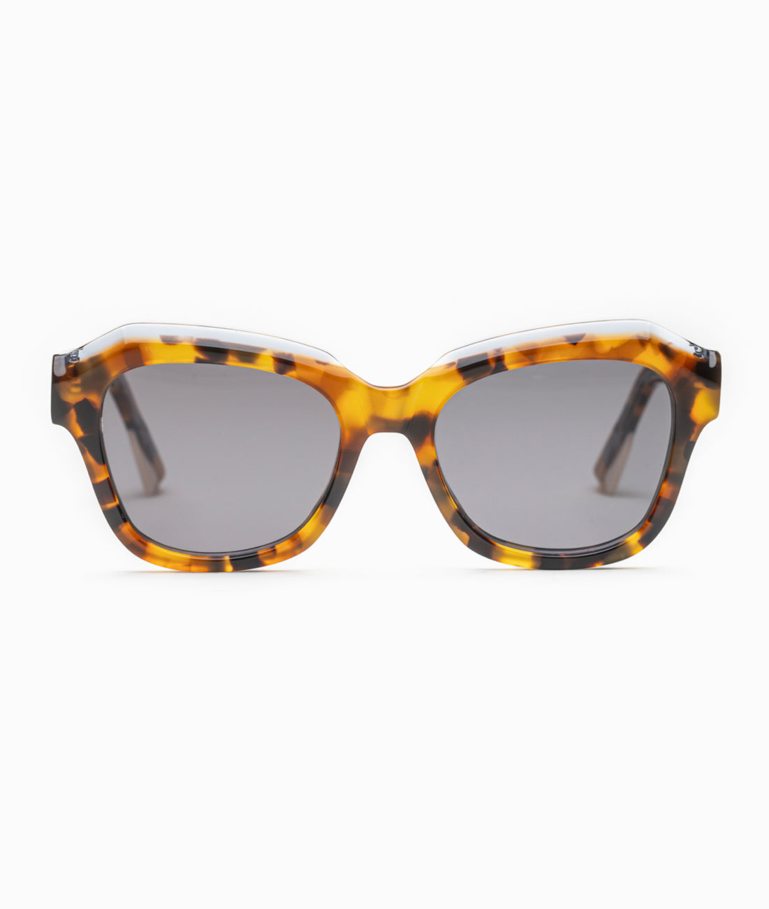 Gafas de sol mujer Havana amarillo - HUCA caras pequeñas