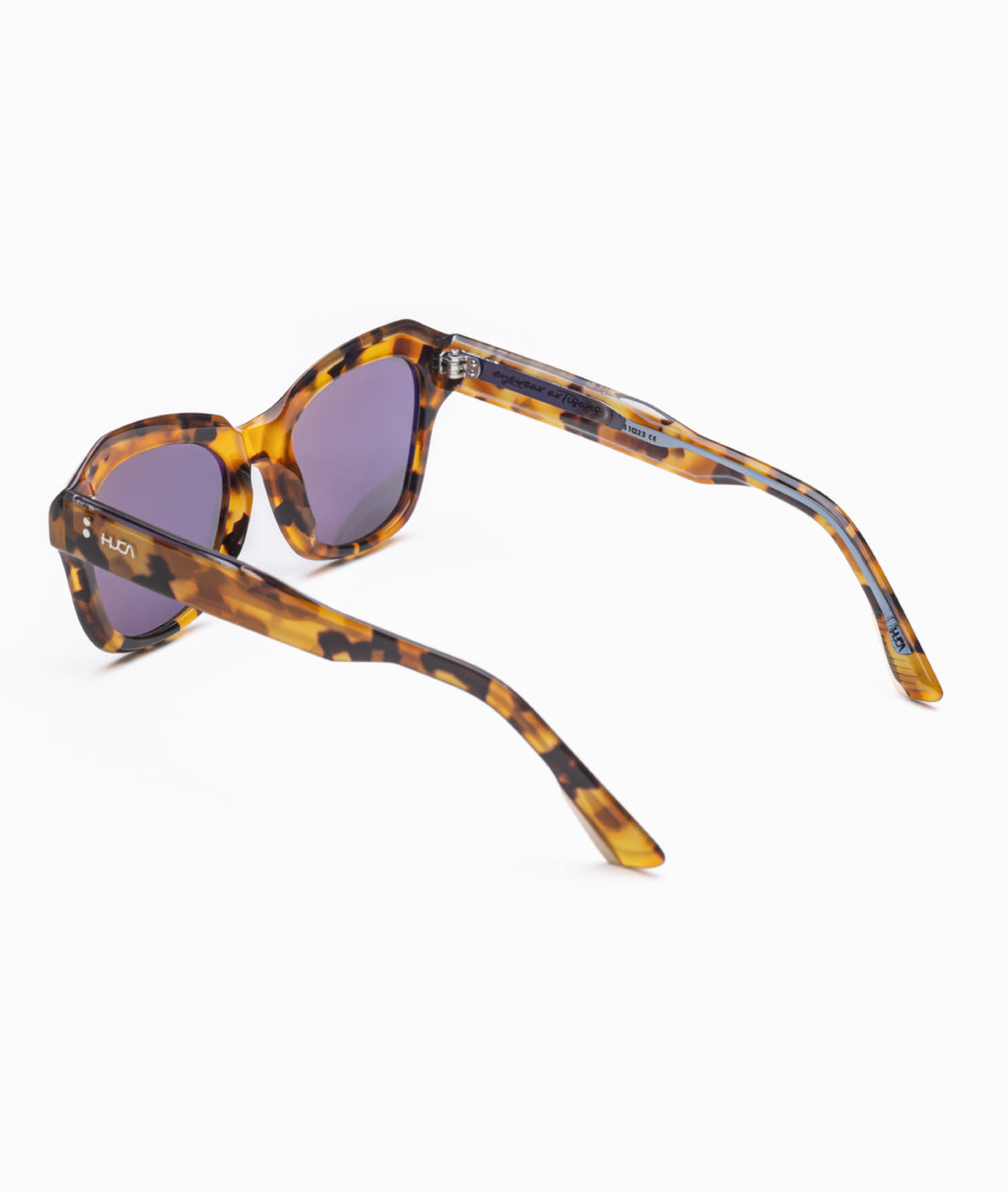 Gafas de sol mujer Havana amarillo- HUCA caras pequeñas