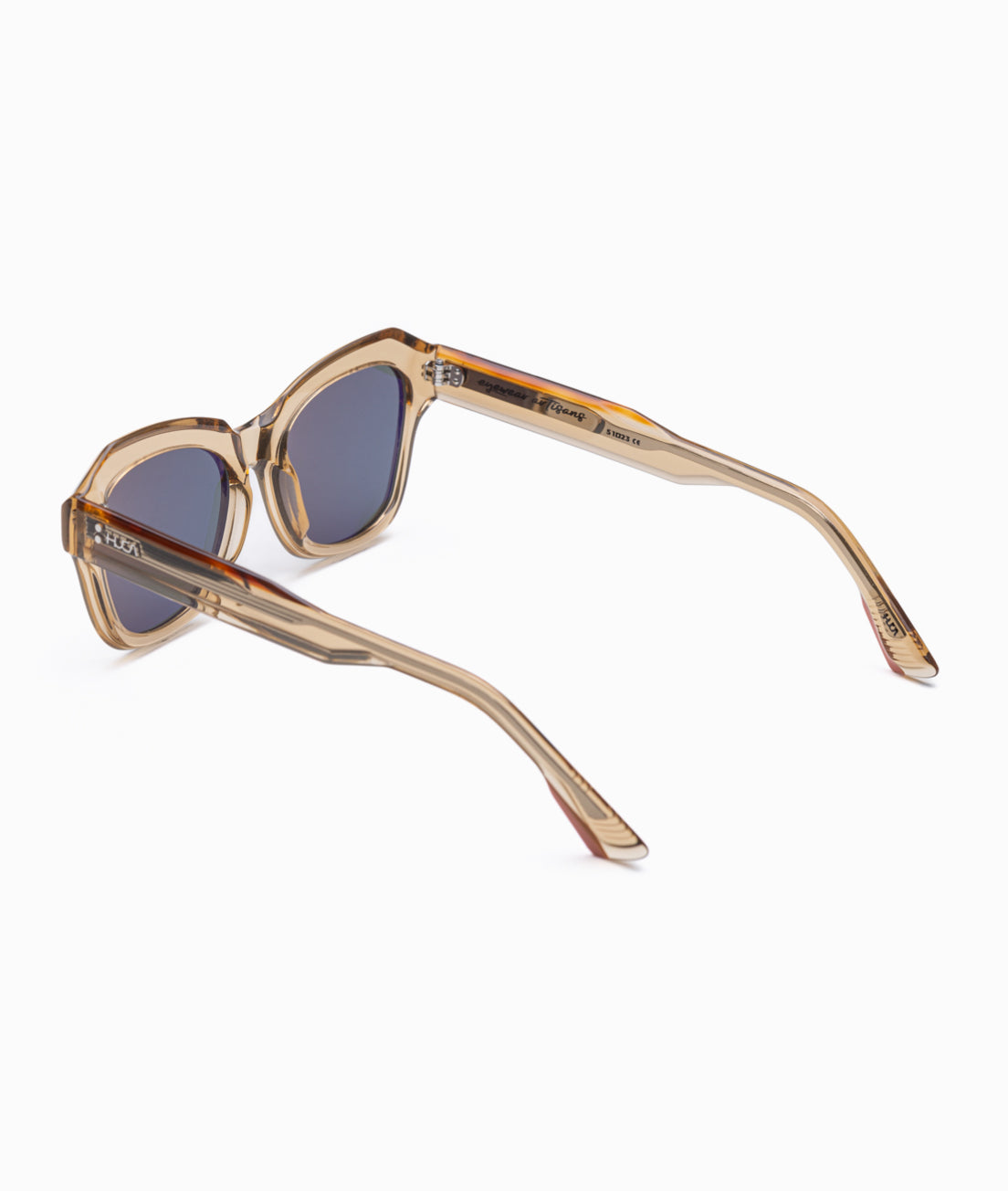 Gafas de sol mujer Marrón transparente - HUCA caras pequeñas