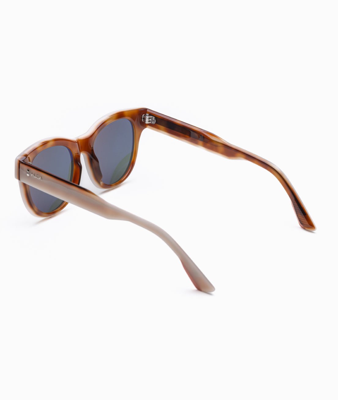 Gafas de sol cara pequeña mujer redondas Blancas + Havana - HUCA