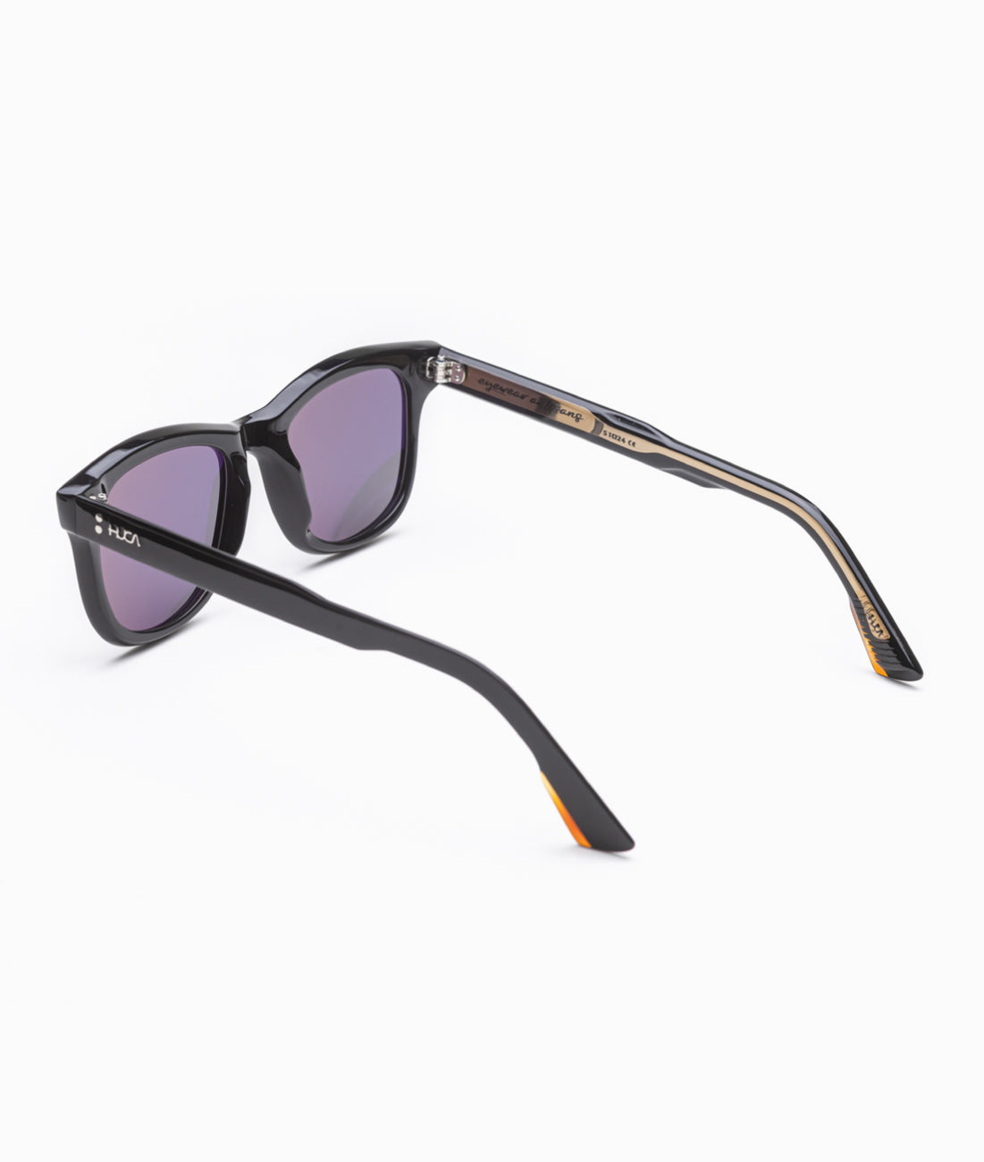 Gafas de sol cara pequeña hombre Negras rectangulares - HUCA