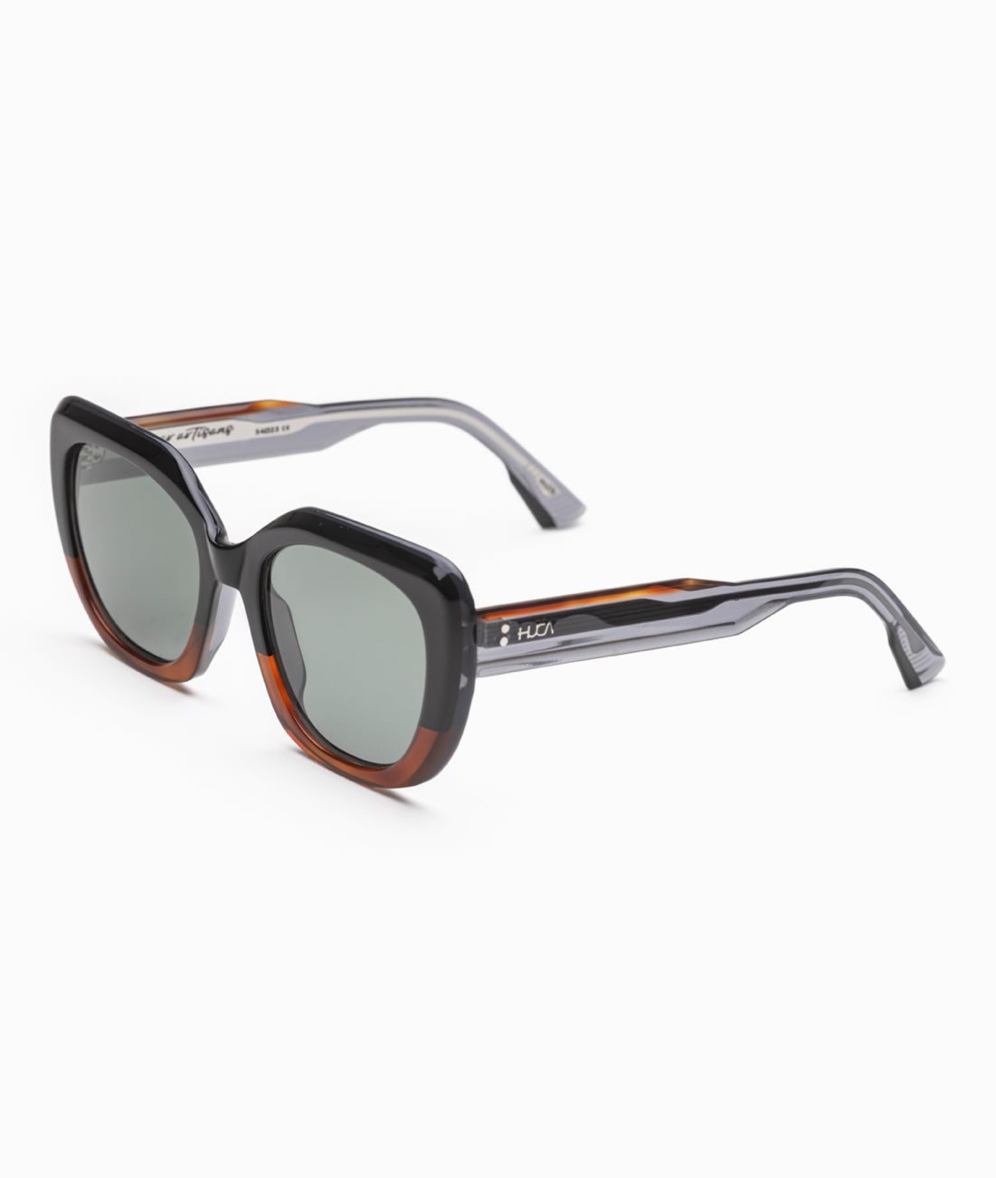 Gafas de sol mujer Negra + Carey - HUCA caras pequeñas